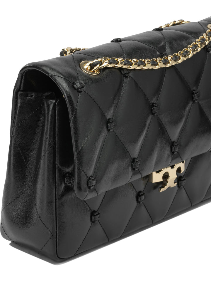 Tory Burch Bunny Knot Borse a Spalla e Tracolla - Nero | b50056ad35f4285c8720456ecc6bbb88ab7dfee9