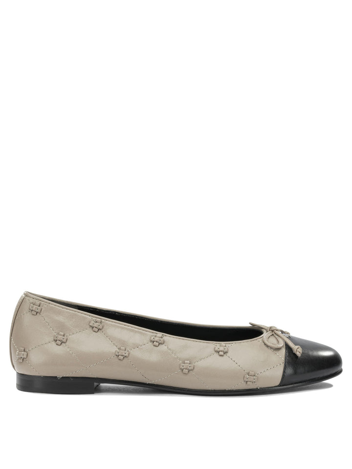 Tory Burch Bunny Ballerinas - Grey | 7fd25e60b0d1cb952a31b8061430ecbcaa1eaf07