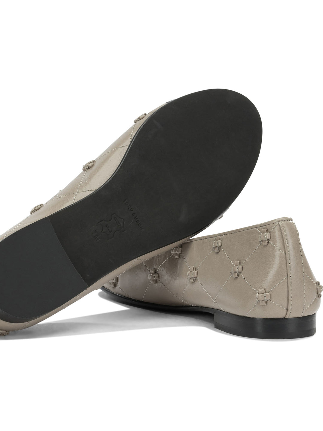 Tory Burch Bunny Ballerinas - Grey | 35260e53708fe7c8e6fcf1c5f9b620ae74f4b95d