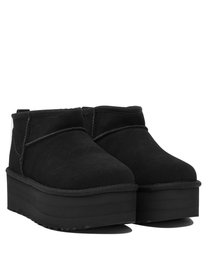 Ugg Classic Ultra Mini Platform Boots and Ankle Boots - Nero | c369f0b5660ce5951a6eb5a83aa19d0e6f5ad54c