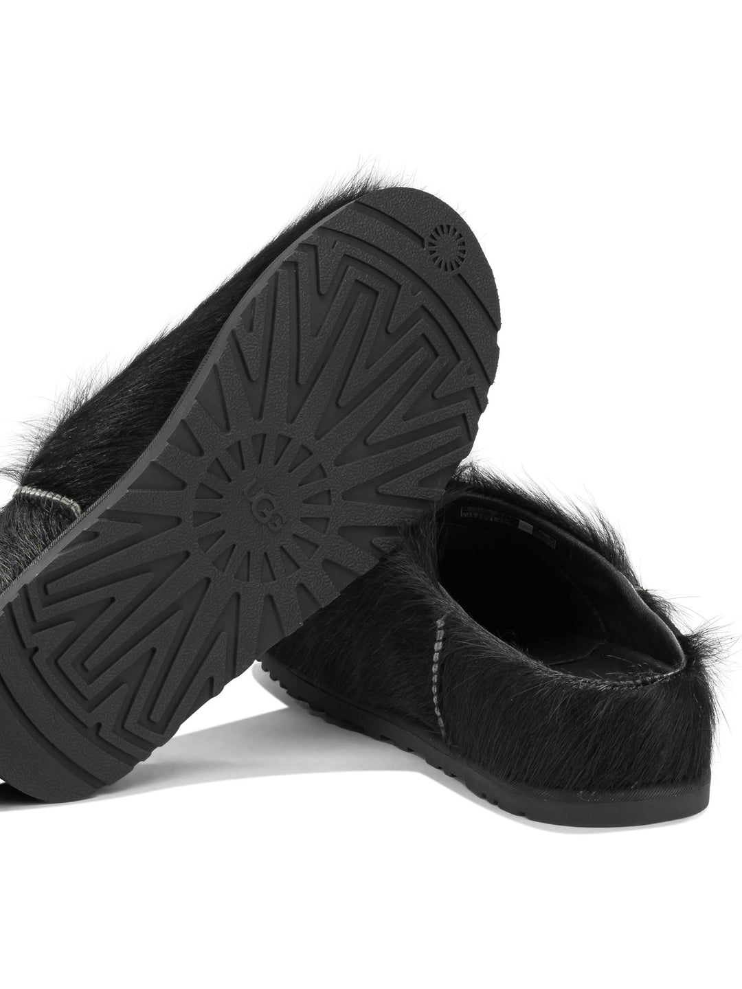 Ugg Otzo Hair Loafers & Slippers - Nero | 50909b6041454b0f54d8ac8978716977c11ad643