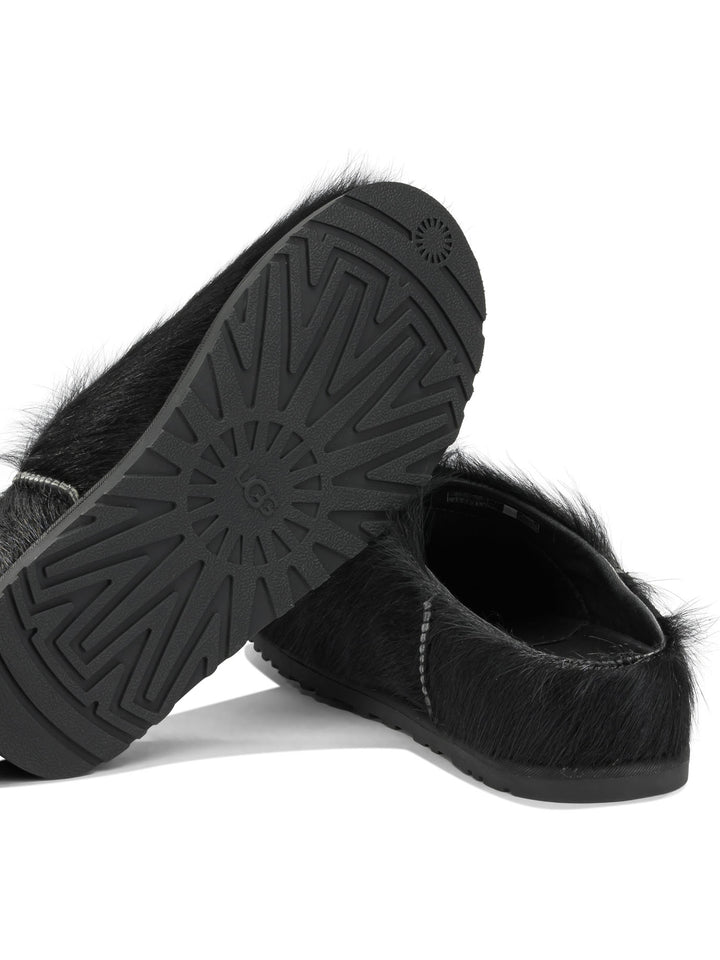 Ugg Otzo Hair Loafers & Slippers - Nero | 50909b6041454b0f54d8ac8978716977c11ad643