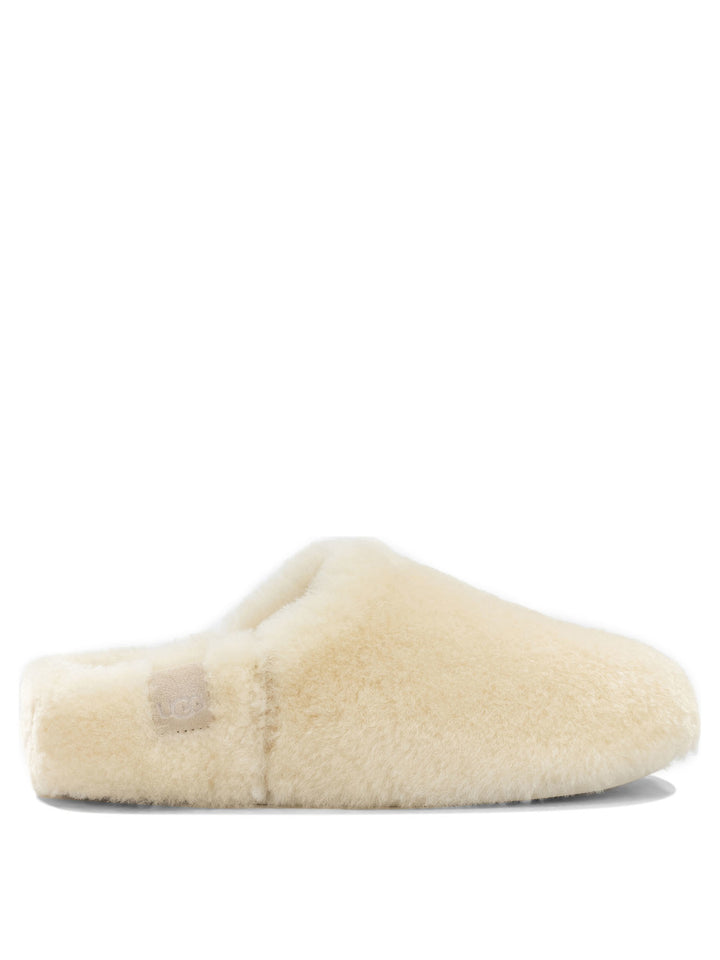 Ugg Elea Fluffed Loafers & Slippers - Bianco | 07aa0c21b5fc4c21659bb201e3f5464fa20f9084