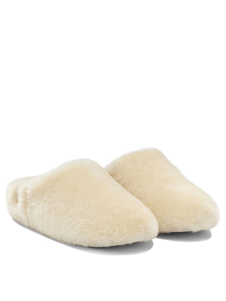 Ugg Elea Fluffed Loafers & Slippers - Bianco | 1510b2e8939d2e88bb05eb8e01c2a2e4e99217b9