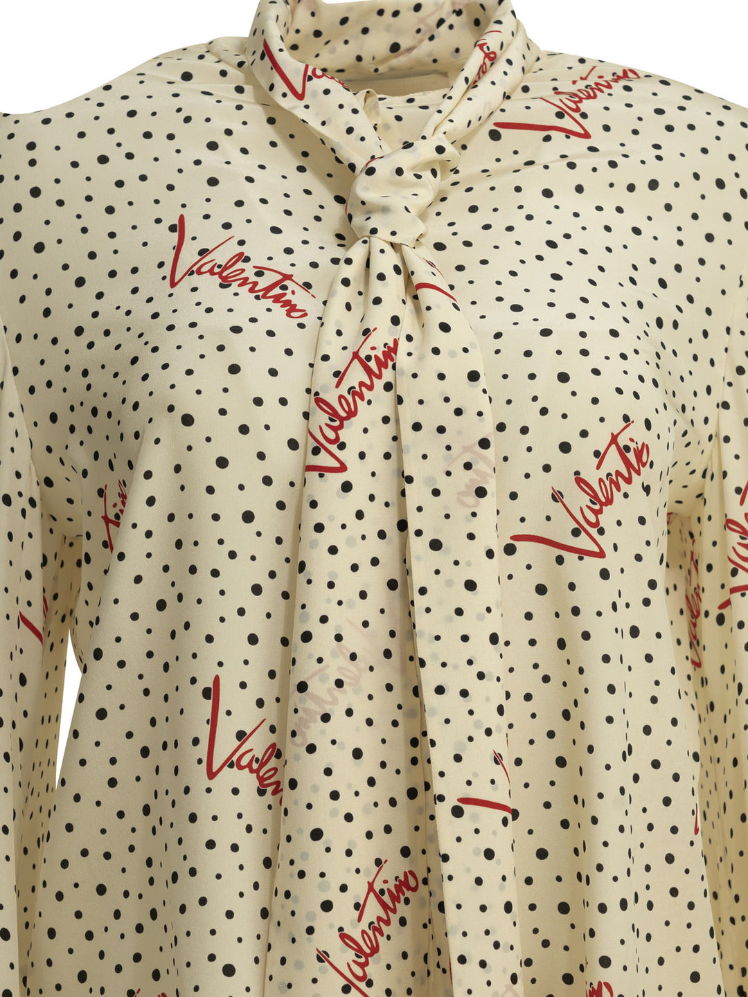 Valentino Plus De Pois Shirts - Bianco | 7159e96aadc950ab27e7c357bc85a56d41f1898c