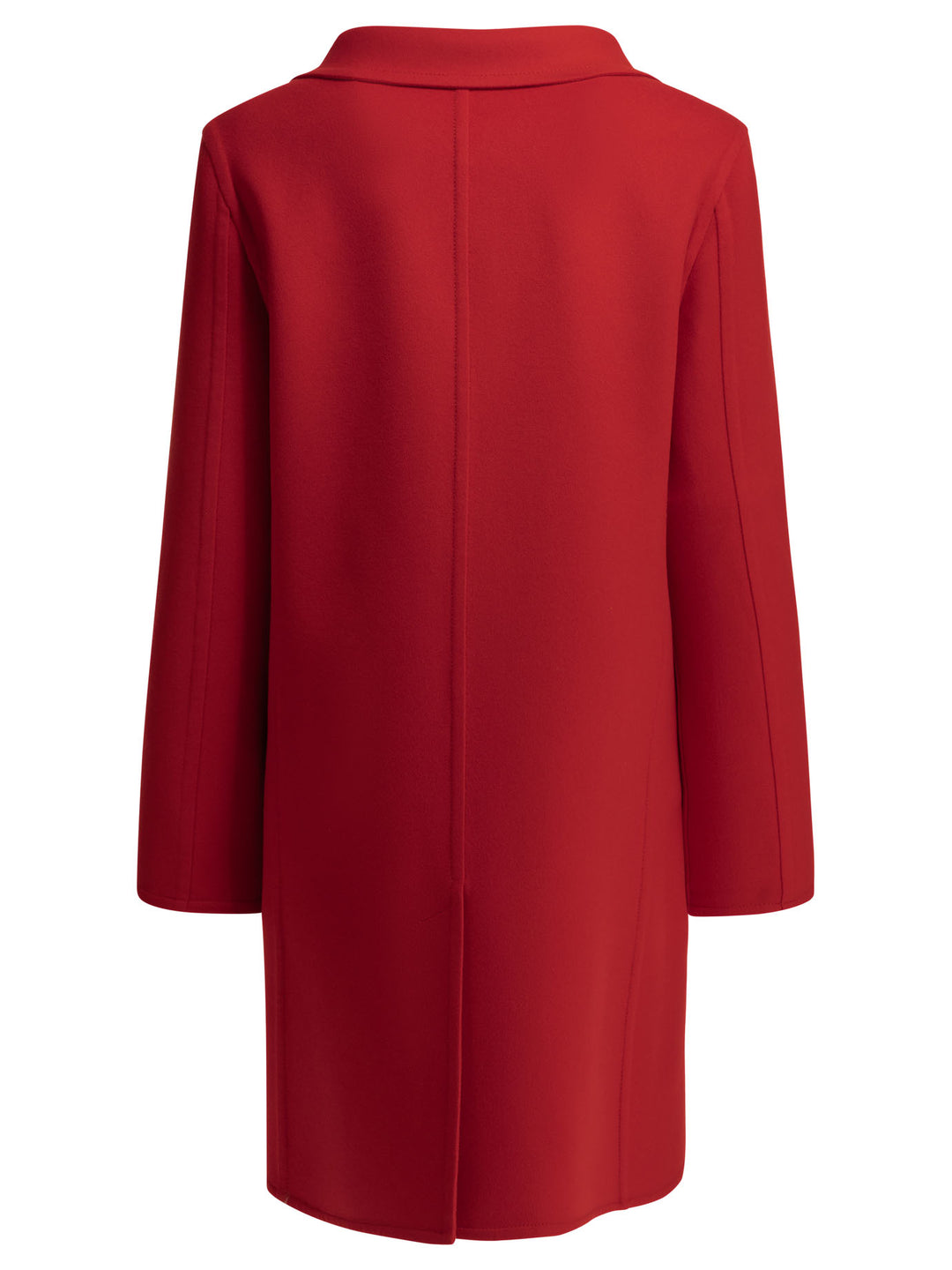 Valentino Long Wool And Cashmere Coat Jackets and Coats - Rosso | 36c75ddfdab09e130f050284cafea4f8f337fbd5