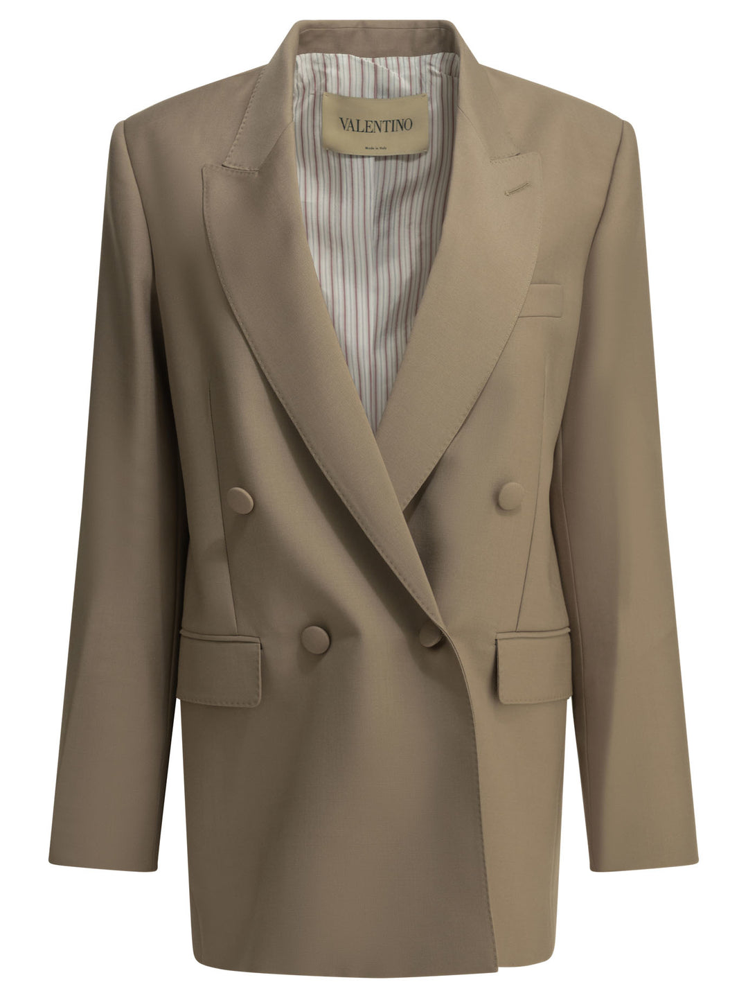 Valentino Mohair Blazer Jackets and Coats - Beige | 1b34e4516144e194b4fa347769127b0db0c65cfb