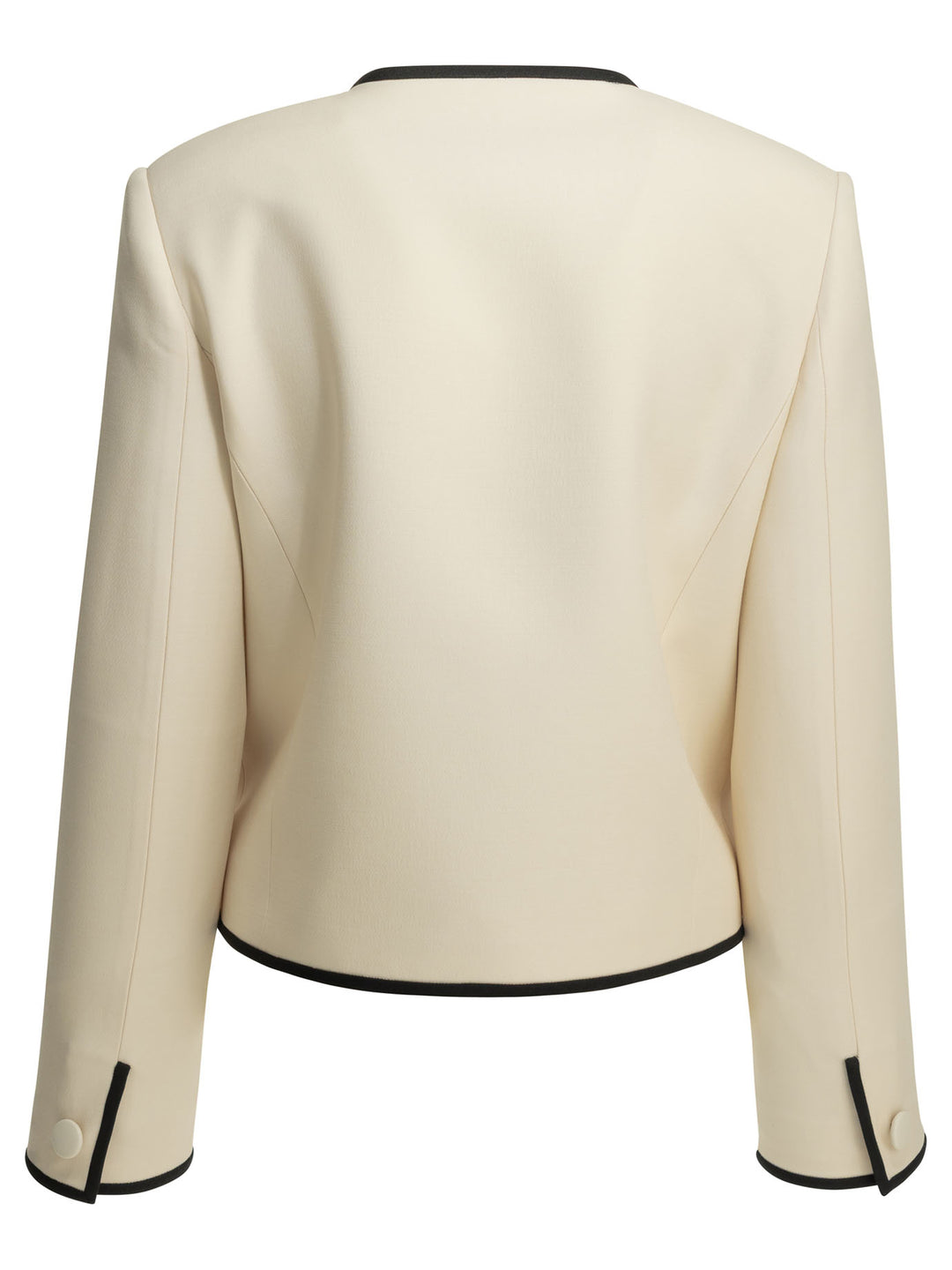 Valentino Crepe Couture Blazer Jackets and Coats - Bianco | cf4e3e84ad170d0bceebe7e53426172c2893aa72