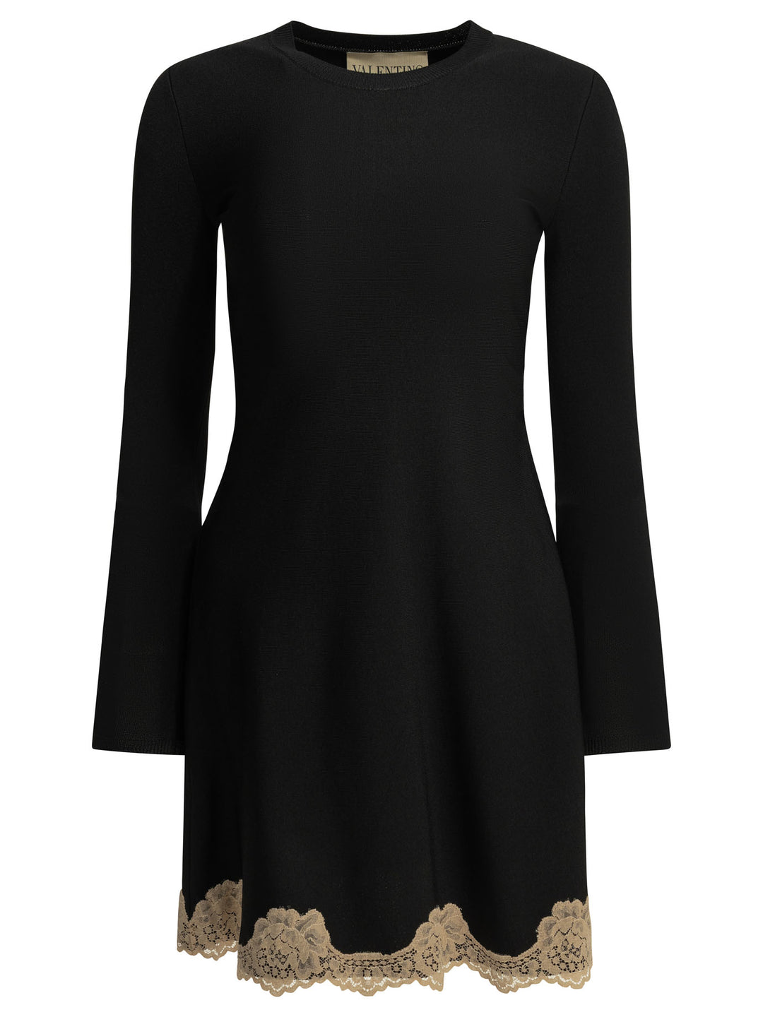 Valentino Short Flared Dress Abiti - Nero | 1d86cf017a00b4e575d3fc32894acbfcef939529