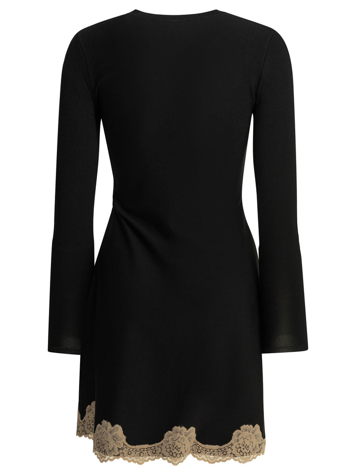 Valentino Short Flared Dress Abiti - Nero | 3935a544bcc1b43e6e0c3da189bfc05e24e79ccf