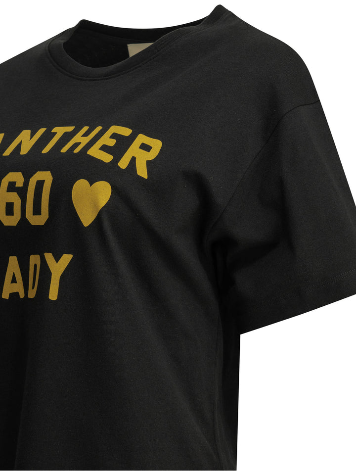 Valentino Panther Lady T-shirts - Nero | 940599ea61a62590e1c3330ed76c8261c0cabe16