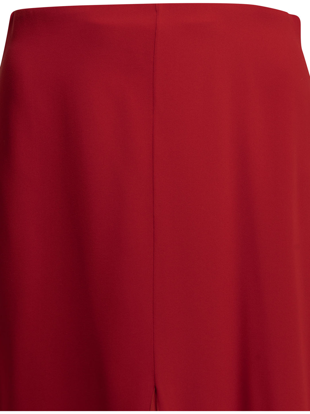 Valentino Flared Midi Skirt In Silk Gonne - Rosso | 9520bb108329815dcb278c78e1fe3773efc6cdee