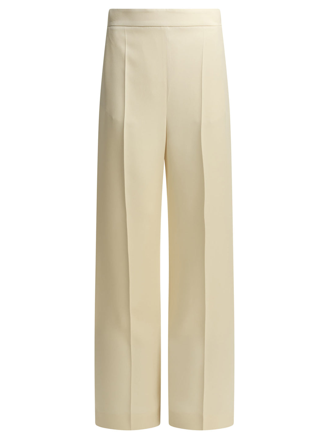 Valentino Silk Tailored Pants Trousers - Bianco | 094602b854f6250d7f0d91d444e810fd96365de5
