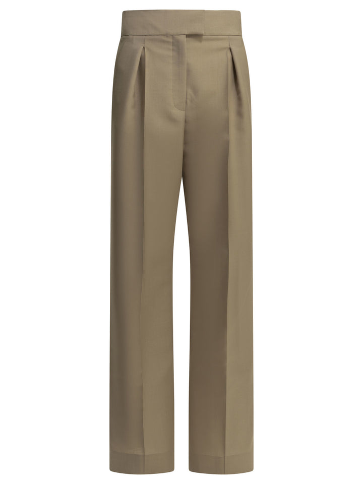Valentino Tailored Mohair Pants Trousers - Beige | e24d353f0262b685bba72f8461ebbd9e27357130