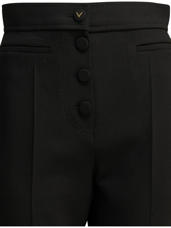 Valentino Vgold Trousers - Nero | 107dc13a2889e711ba589319a191fbd496211ce2