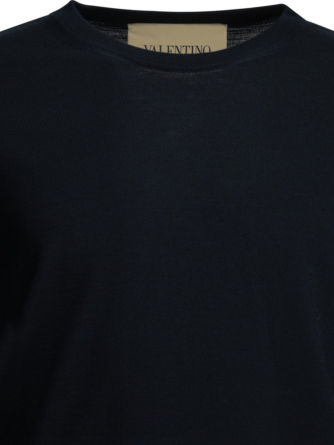Valentino Vlogo Signature Knitwear - Blu | 87e8c600afdf50a5b48194b0e952fec36f39b5bd