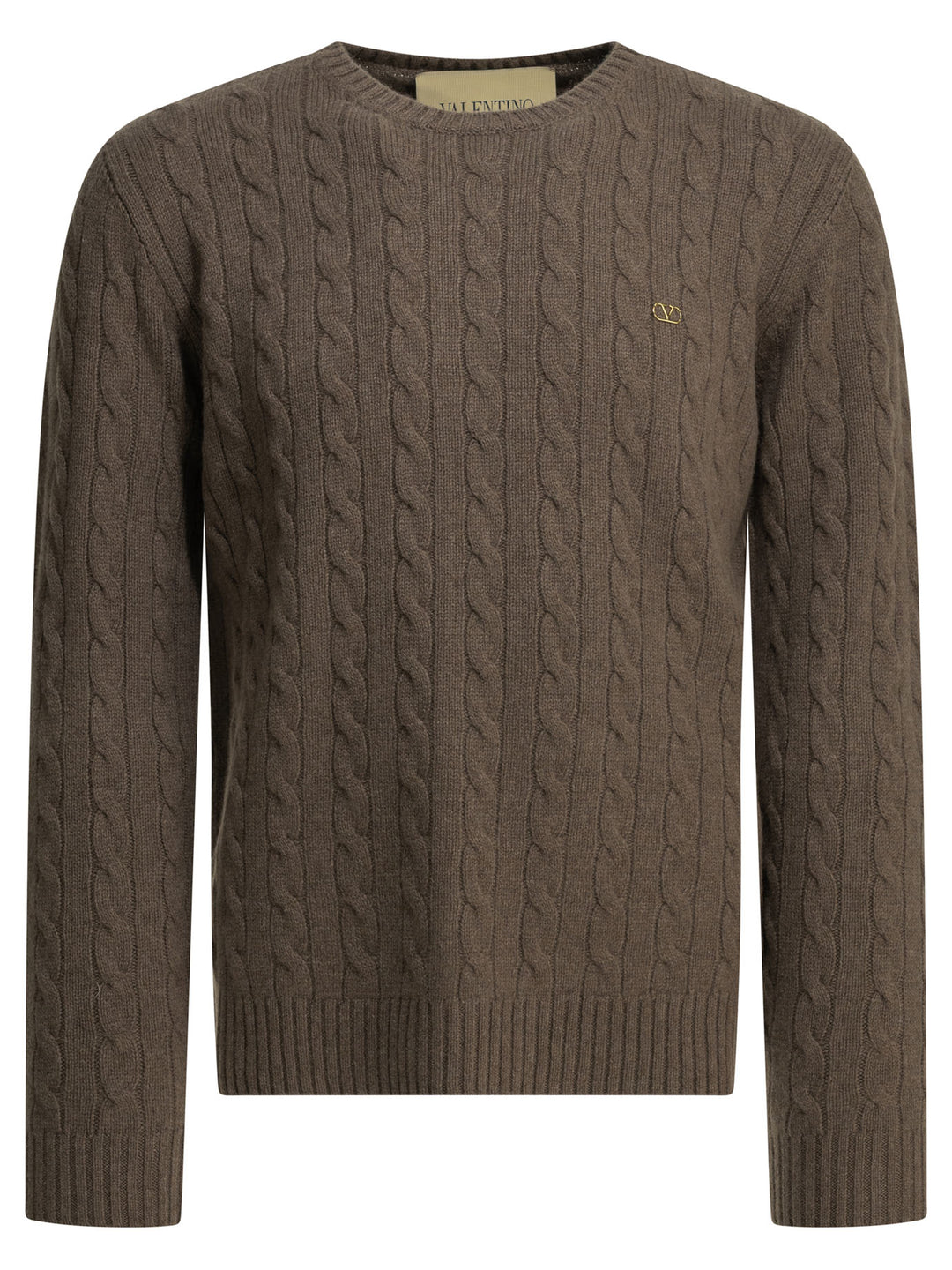 Valentino Vlogo Knitwear - Marrone | e1a958b19cf96229a59092ad6afec6786068f6b1
