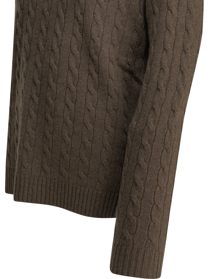 Valentino Vlogo Knitwear - Marrone | 64e850881ee2753848024153db630bb685830177