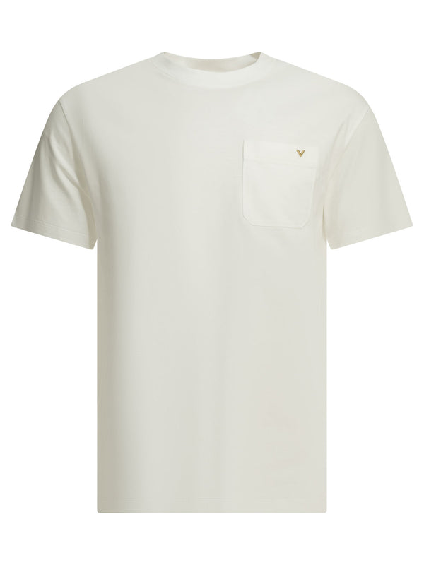 Vltn T-Shirts Bianco