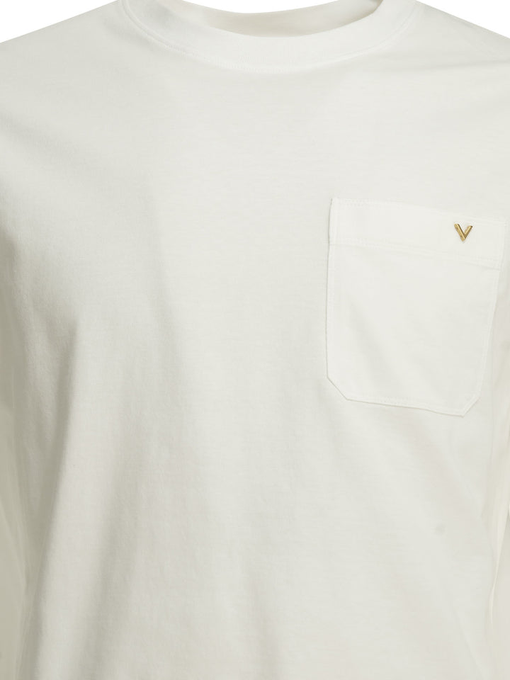 Valentino Vltn T-shirts - Bianco | 3c6b25ab915206e2e81b3e26bbc6806c4bd25fde