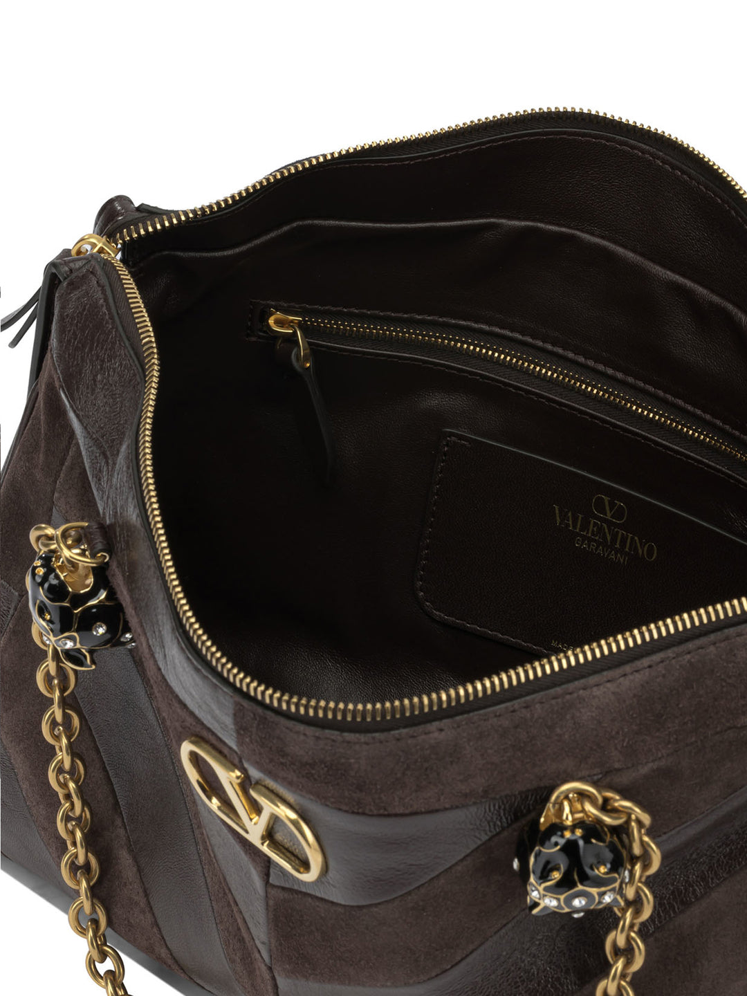 Valentino Garavani Panthea Borse a Spalla e Tracolla - Marrone | 8dad9a626c8ea71f3993f2130bb646093c295c41