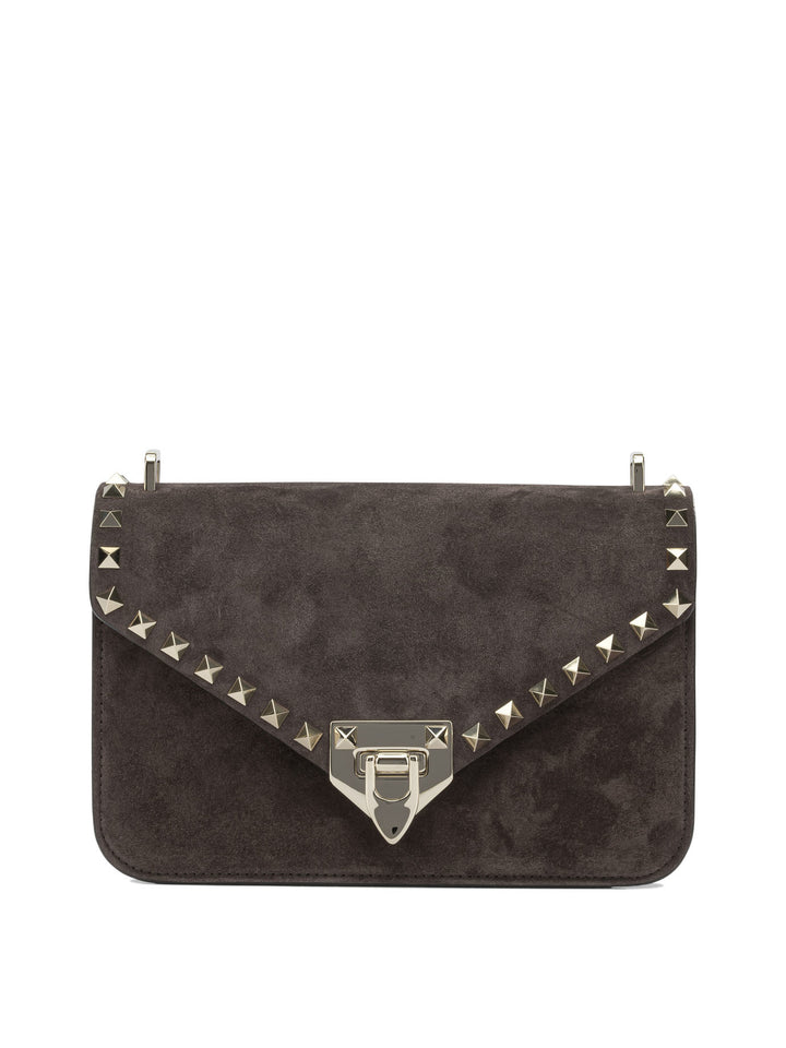 Valentino Garavani Rockstud Borse a Tracolla - Marrone | e19dc1501ca5ce112a28097c4cab224967624aeb