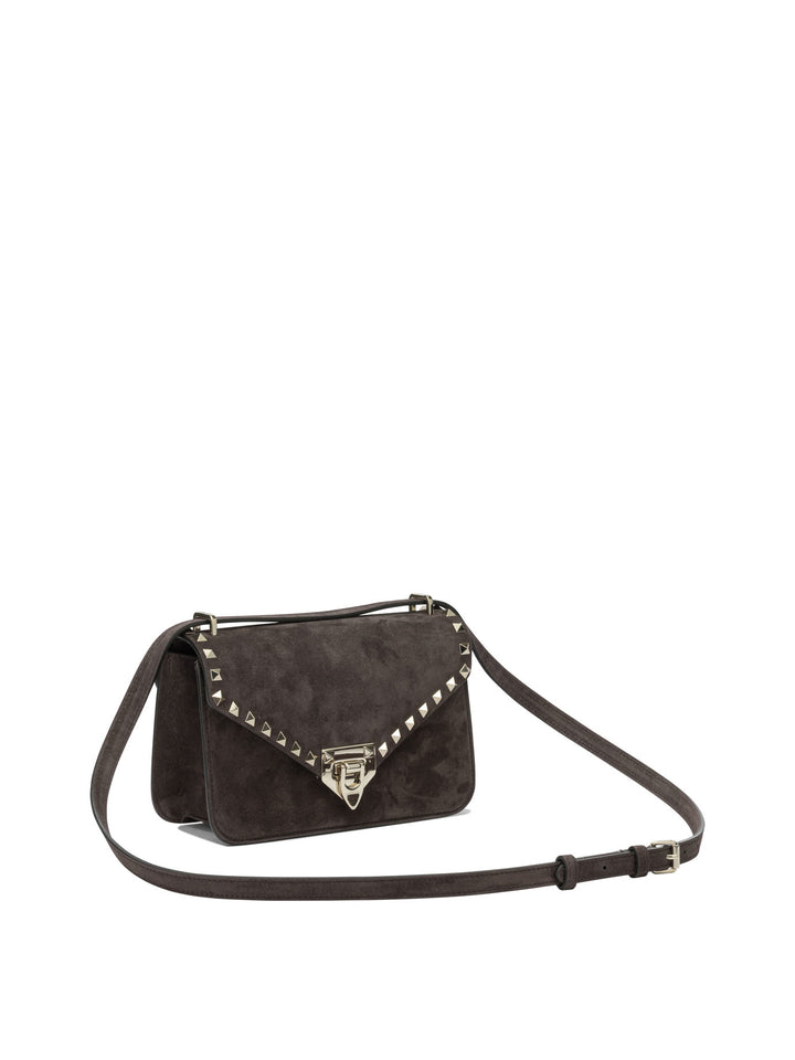Valentino Garavani Rockstud Borse a Tracolla - Marrone | 22668afd4c7e3476f0071d46bfe8a223ea7f5586
