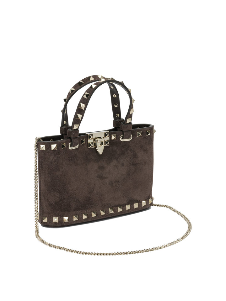 Valentino Garavani Rockstud Handbags - Marrone | df779dfa6ec6196400a697ab1150b01cbf510824