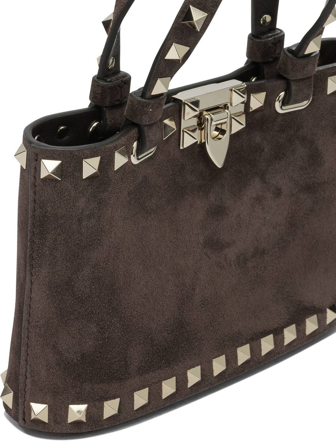 Valentino Garavani Rockstud Handbags - Marrone | cc2d543204b095dc9d67fd8d9a9bdcffe1b101b7