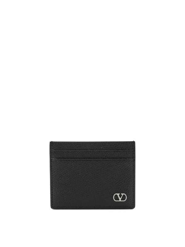 Vlogo Signature Wallets & Card Holders Nero