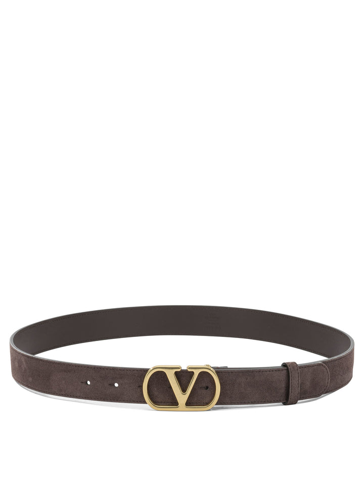 Valentino Garavani Vlogo Signature Cinture - Marrone | f90738e5b03c019995ec21d8685f468a0cad8693