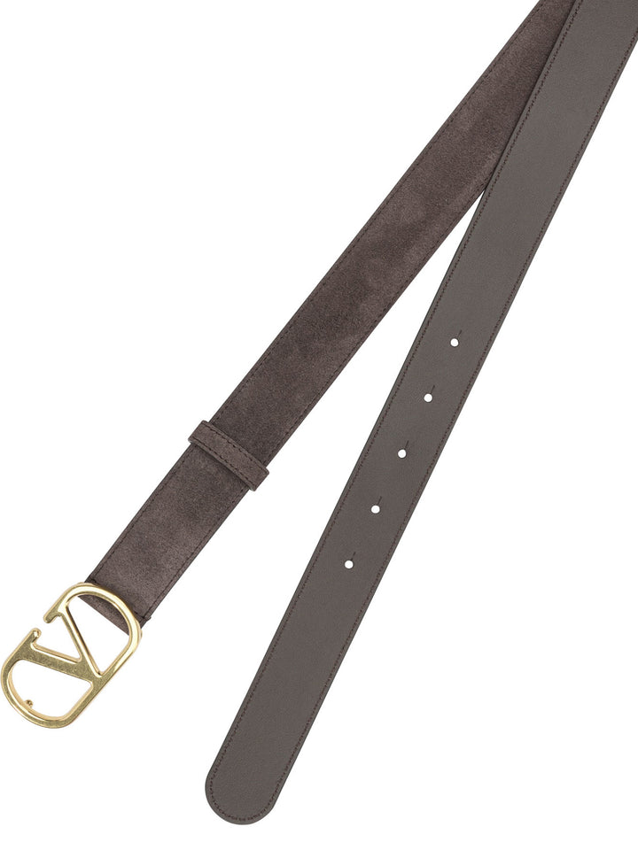 Valentino Garavani Vlogo Signature Cinture - Marrone | 64f0dc3f1d11b88149d3f9b5a07424bb3fe2c1a8