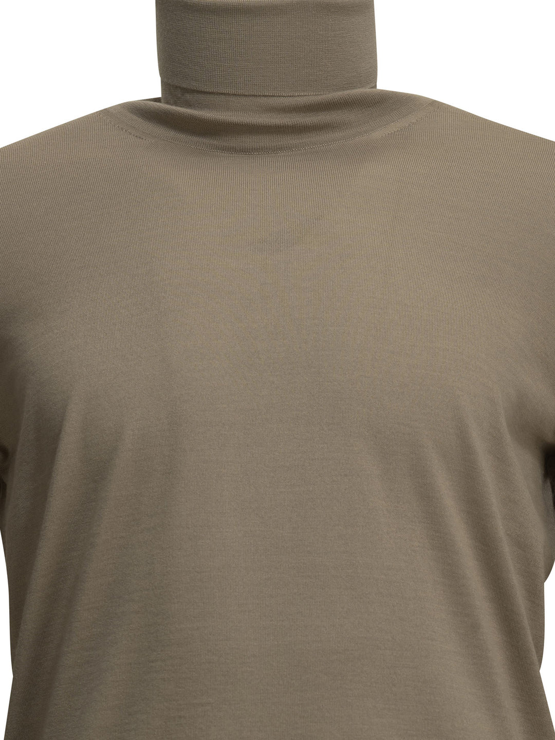 Zegna Cashmere Turtleneck Sweater Knitwear - Beige | 7f52f0b358d11b531601c3a29030e0f5cc93ae3e