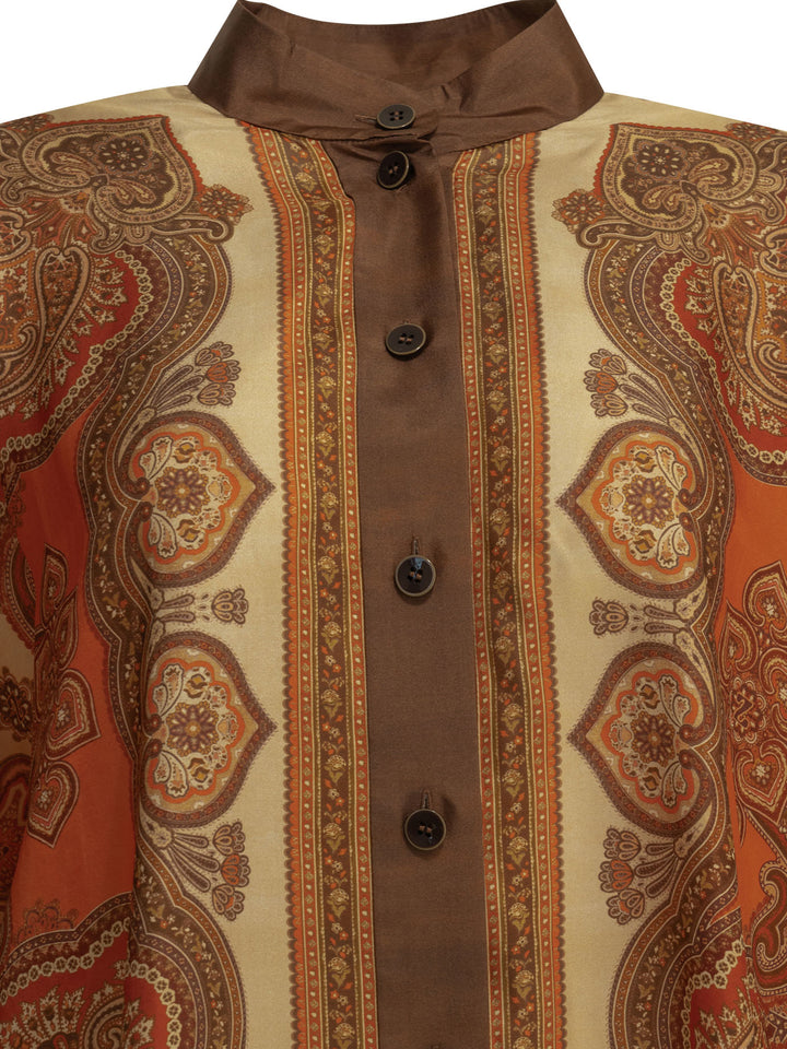 Zimmermann Mahon Shirts - Arancione | b2abf27e7193c7356ebb2153ef02e60953515d5c