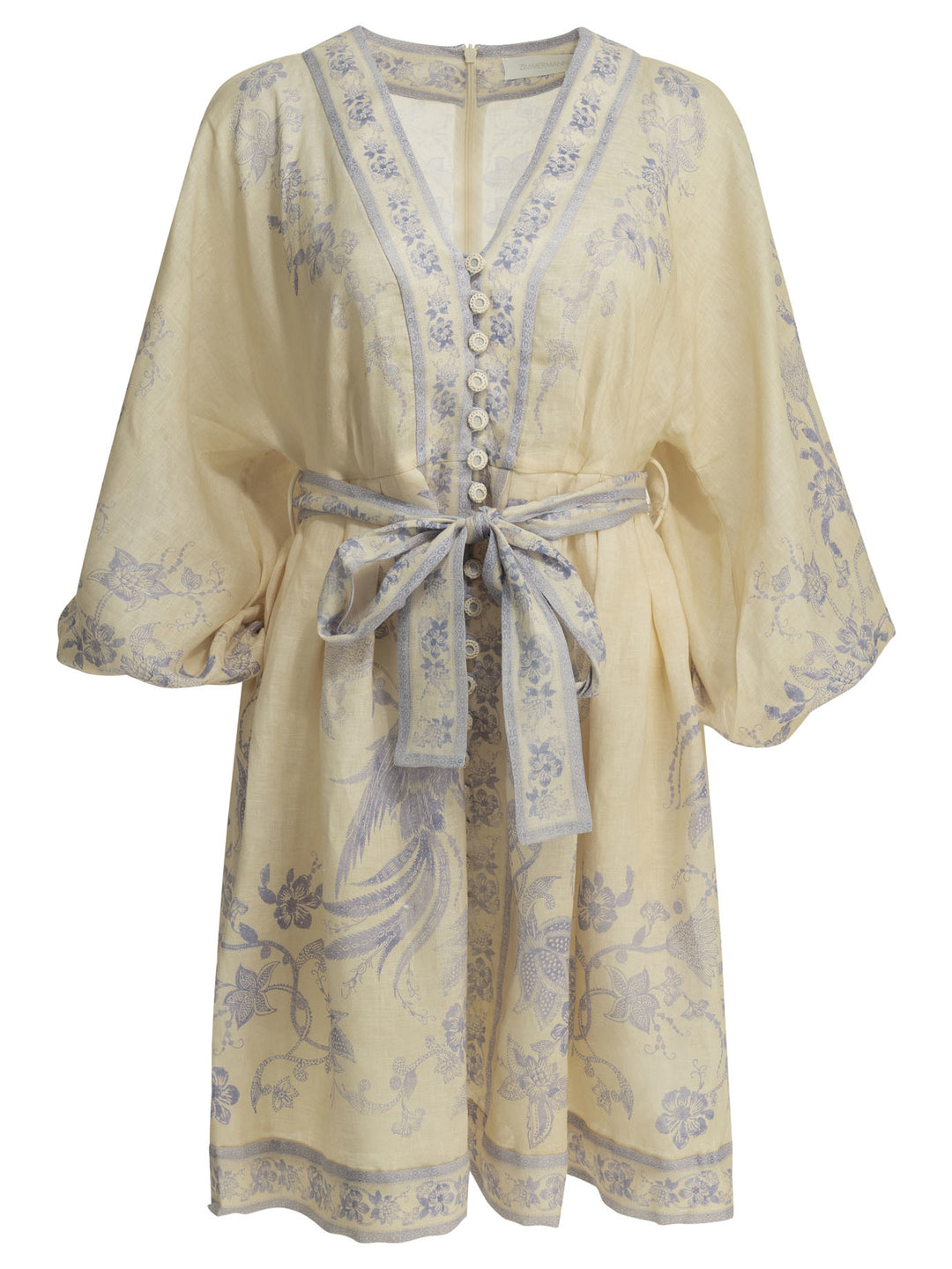 Zimmermann Indra Plunge Abiti - Bianco | e5a11e120896bf66e28c594e40ad18fa51cadbec