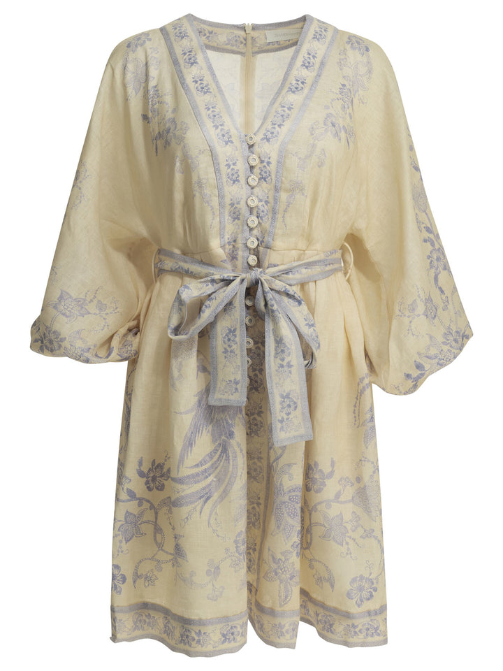 Zimmermann Indra Plunge Abiti - Bianco | e5a11e120896bf66e28c594e40ad18fa51cadbec