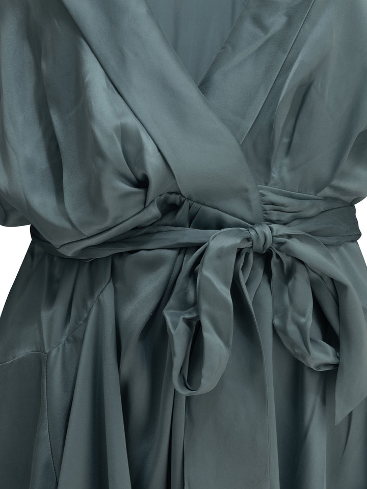 Zimmermann Short Wrap Dress Abiti - Light blue | 1d5d9c9191a4d89793fd0b2ebeddcc93e2ef5c3d