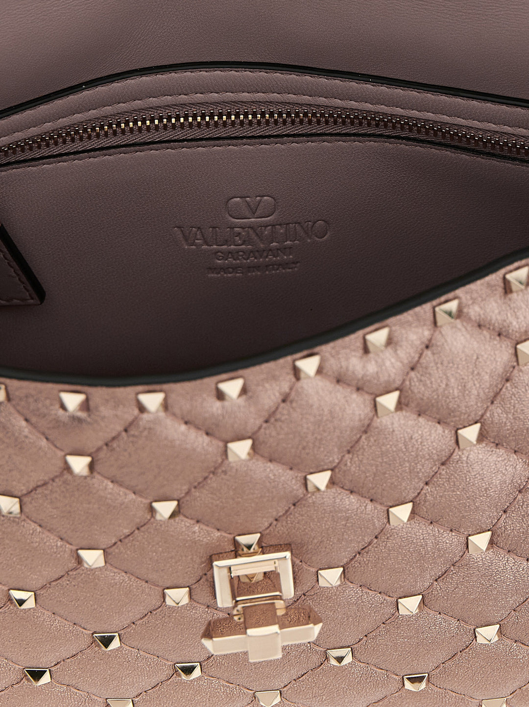 Valentino Garavani Rockstud Spike Borse a Spalla e Tracolla - Rosa | ce5018ab3dfe9cf538884012642e2663de5c5425