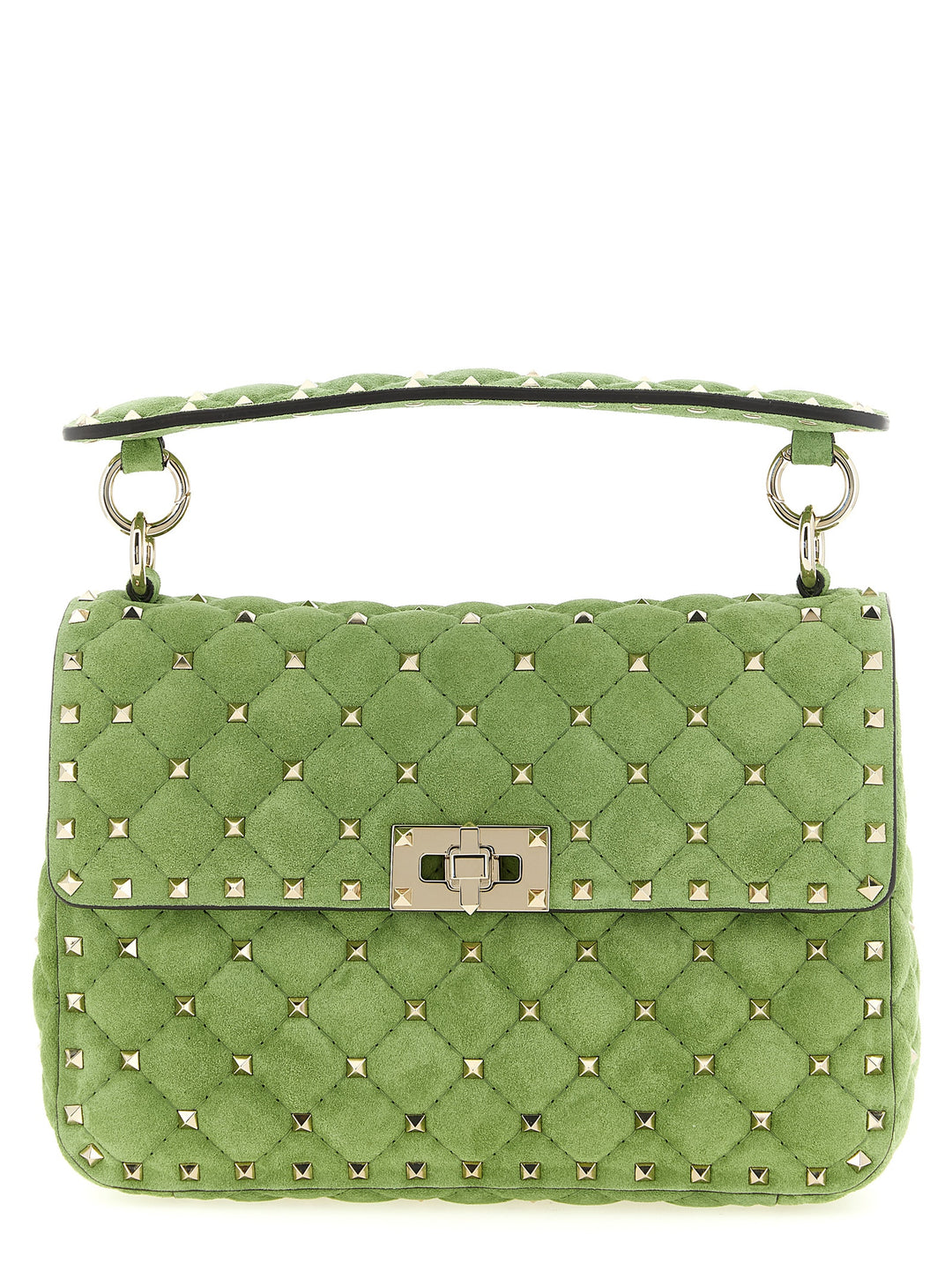 Valentino Garavani Rockstud Spike Borse a Spalla e Tracolla - Verde | d8b4f75e926020ded3966c51fdbc3adfc4a6480f