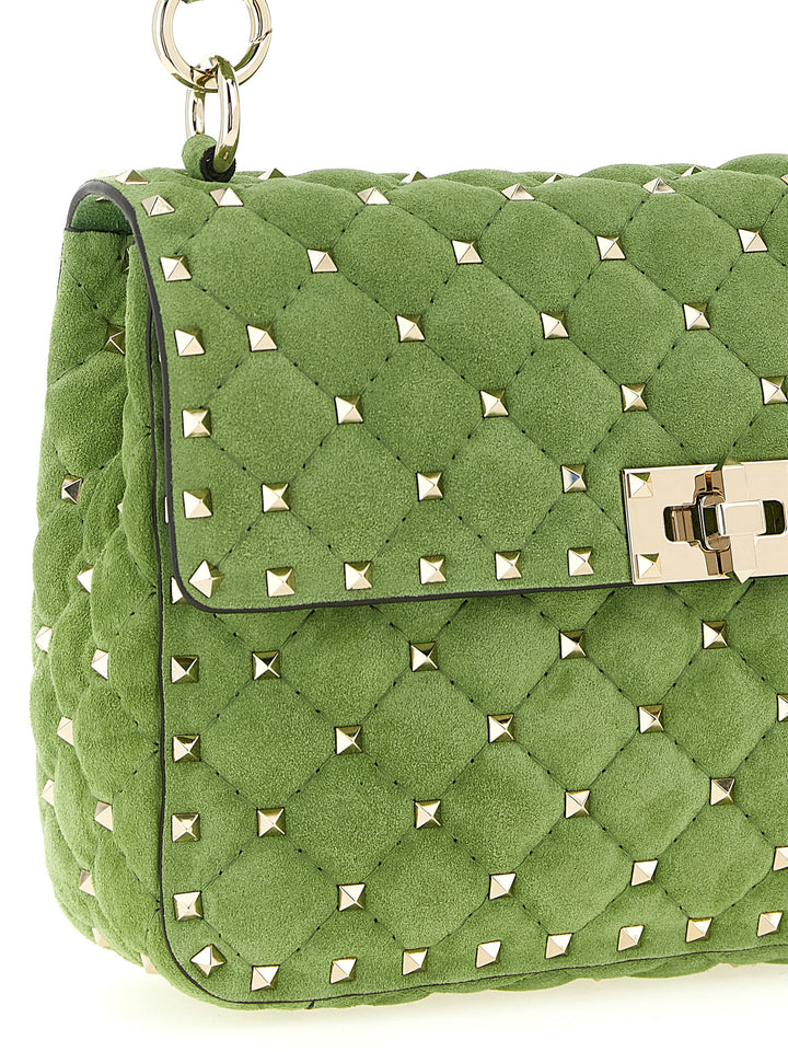 Valentino Garavani Rockstud Spike Borse a Spalla e Tracolla - Verde | 7e6b2bd03e7e68a73b0a4a8a47bd51fc872b9493