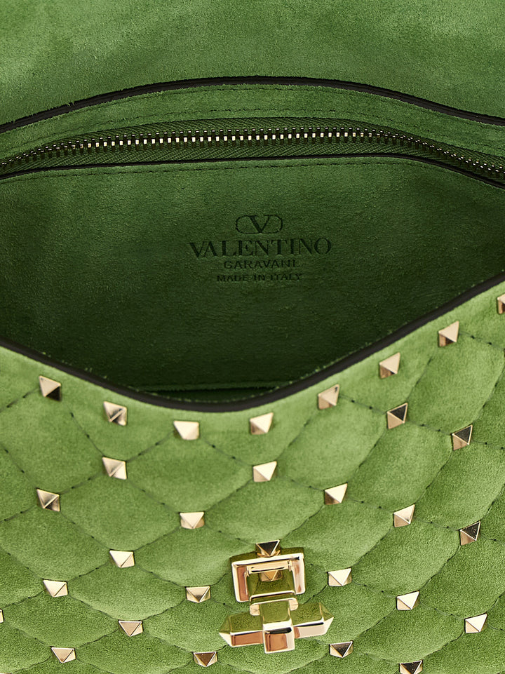 Valentino Garavani Rockstud Spike Borse a Spalla e Tracolla - Verde | db0792cc180a0d14775f46d212ac21fc08a72aa6
