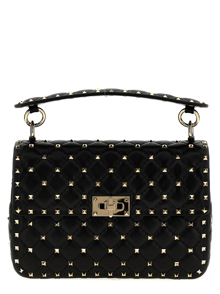 Valentino Garavani Rockstud Spike Borse a Spalla e Tracolla - Nero | d28bcc6e3bacd4579ad6f2e45d1a1f7dfb7ec823