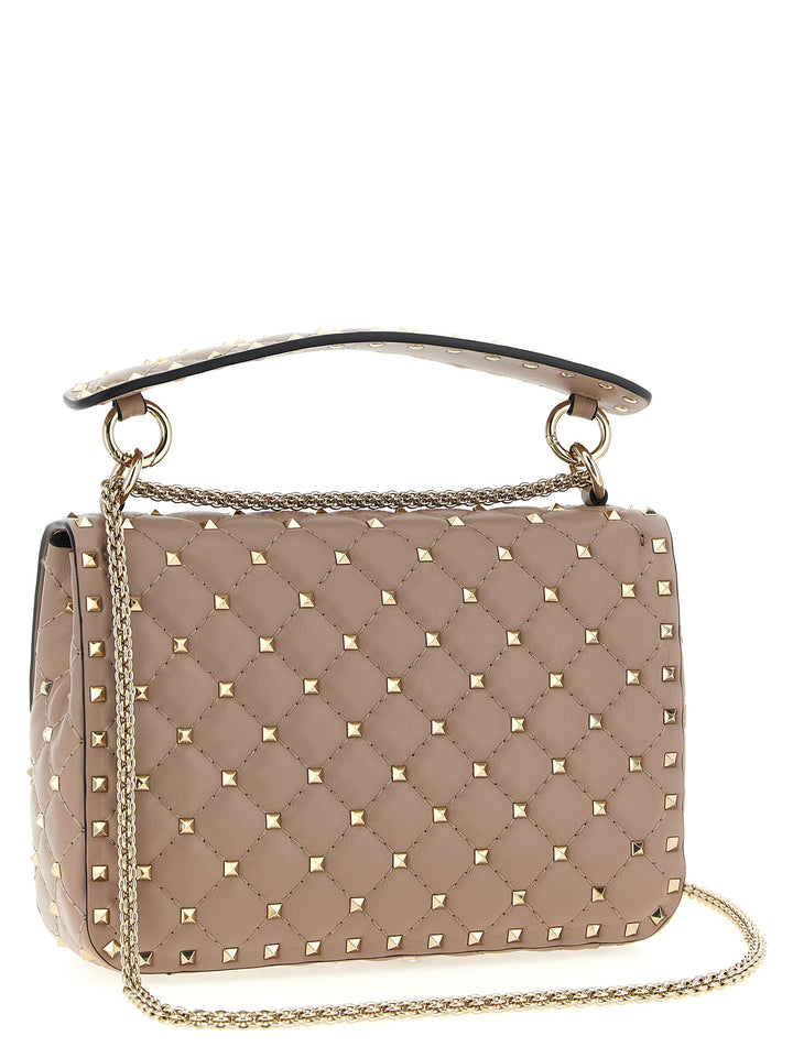 Valentino Garavani Rockstud Spike Borse a Spalla e Tracolla - Rosa | 4076153f62f0c86adc55897c4402a33657d1b43c