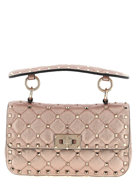 Rockstud Spike Borse A Spalla E Tracolla Rosa