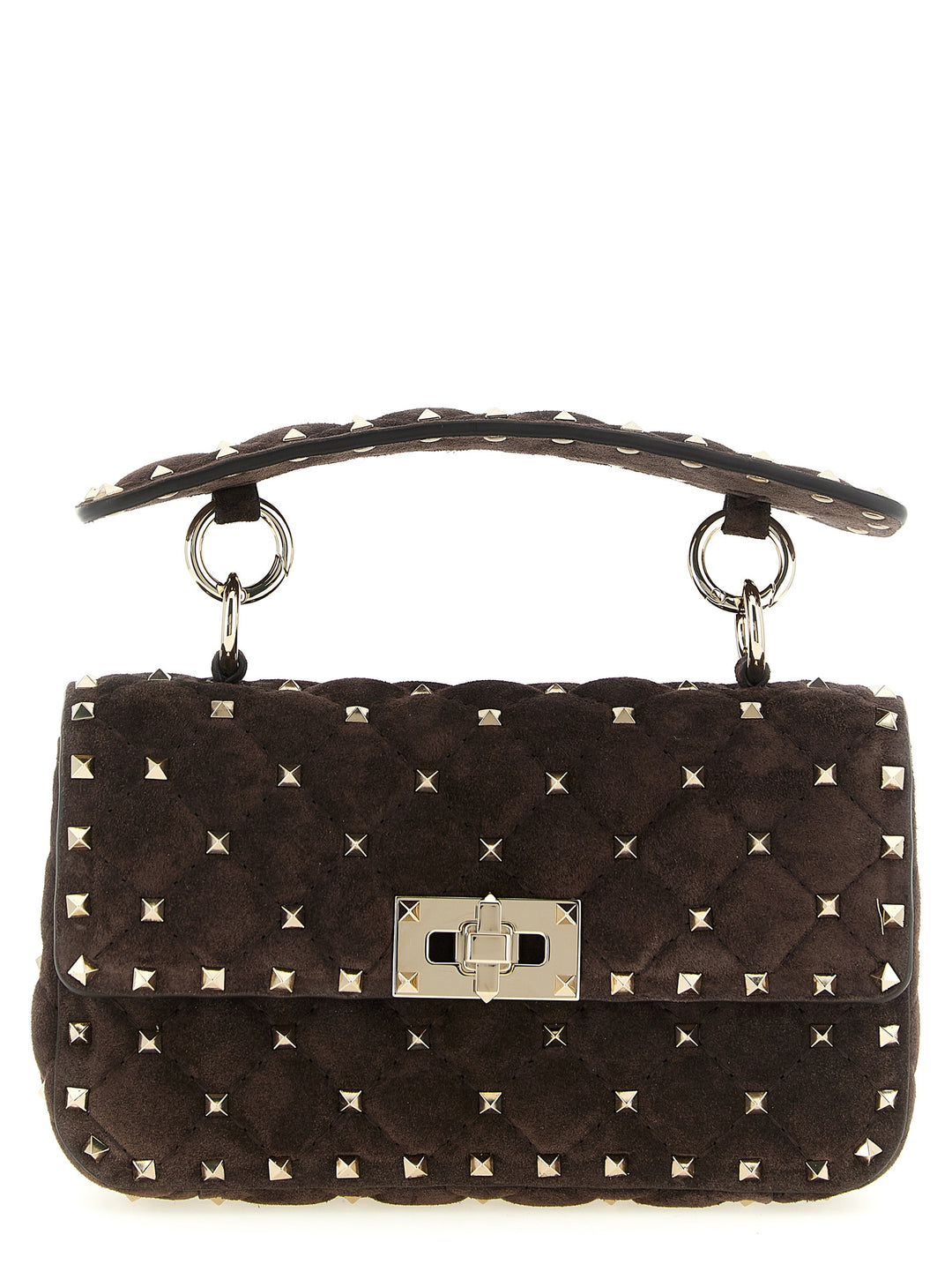 Valentino Garavani Rockstud Spike Borse a Spalla e Tracolla - Marrone | a397ce5a6c90e1c6f2ea1bbb13f3b9c2730b8056