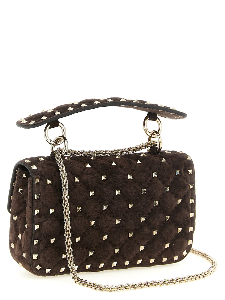 Valentino Garavani Rockstud Spike Borse a Spalla e Tracolla - Marrone | fad2dfcb6f11c2b76d3f5032585573eacad5ffda