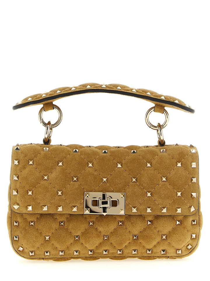 Valentino Garavani Rockstudspike Borse a Spalla e Tracolla - Beige | 21312bfbd6a301c7f71280bed1f94f3473d8b6a2