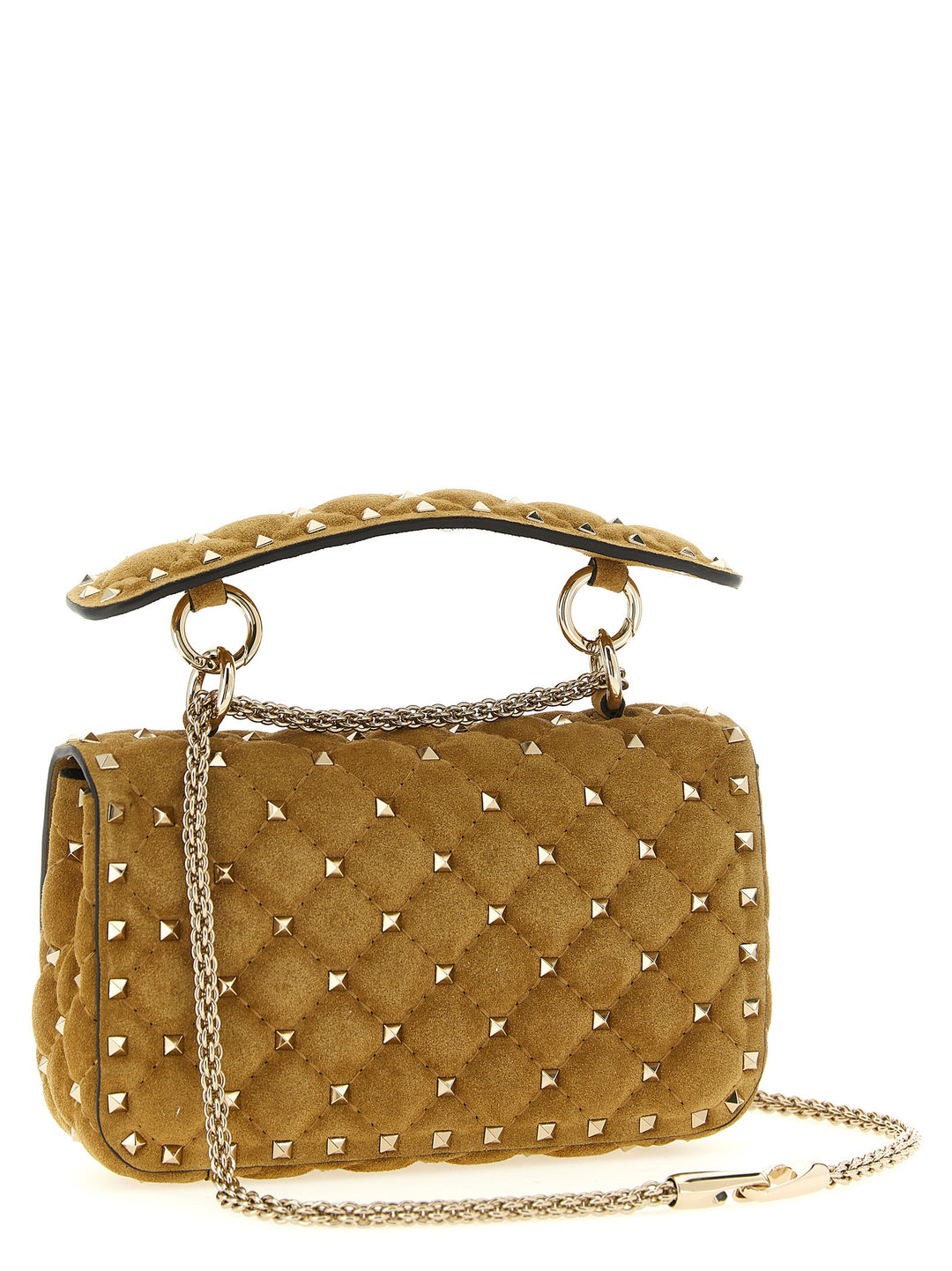 Valentino Garavani Rockstudspike Borse a Spalla e Tracolla - Beige | 76e6c7d3abd9a94d959f414cb1c3ffc29c085637