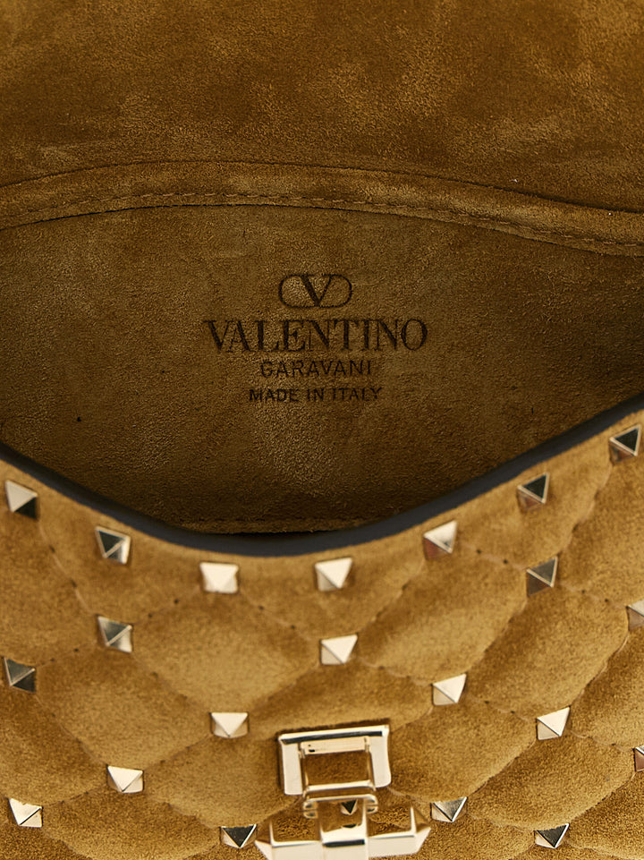 Valentino Garavani Rockstudspike Borse a Spalla e Tracolla - Beige | 8145eaa796c708928634b326d434cb983616dad7