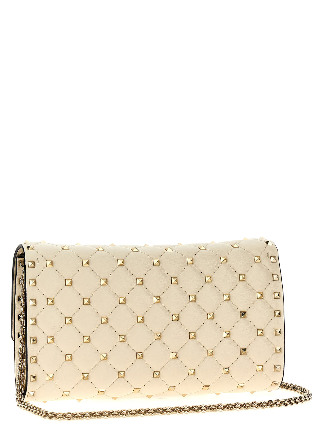 Valentino Garavani Rockstud Spike Borse a Spalla e Tracolla - Bianco | b59b1a8a88a089d2dd9adf1e5d4fd8ef5b131a64